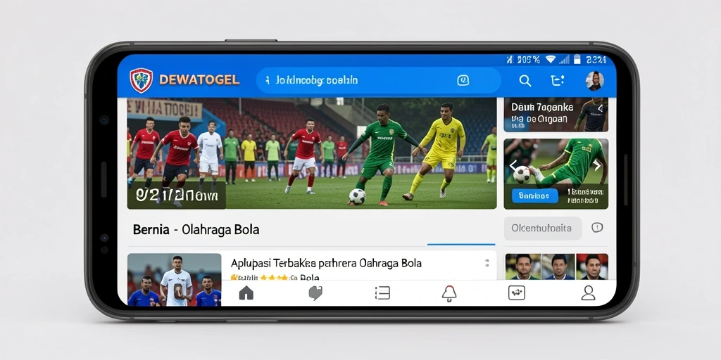 Antarmuka DEWATOGEL yang sederhana dan informatif.