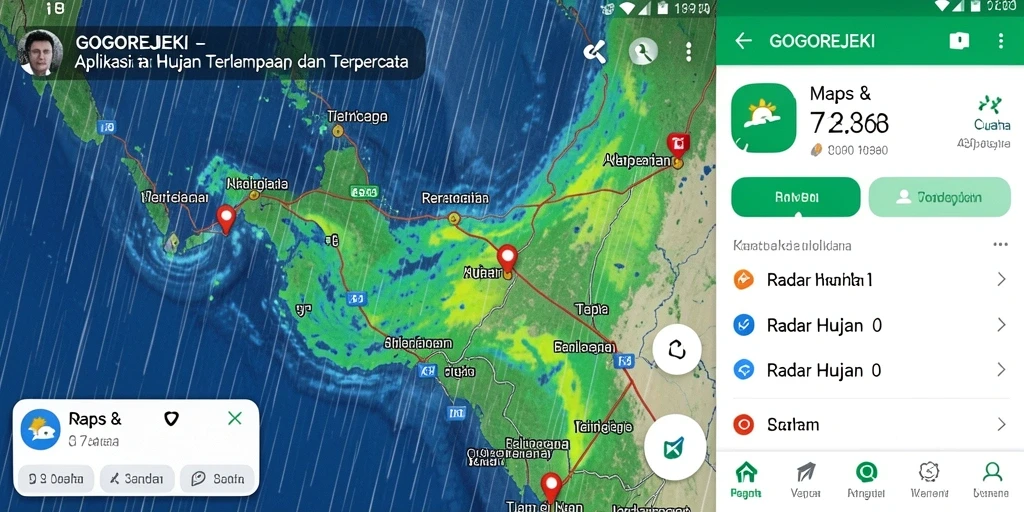Tampilan antarmuka aplikasi GOGOREJEKI yang informatif dan menarik.