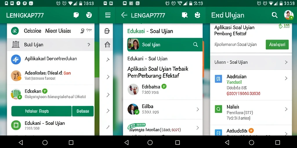 Antarmuka aplikasi LENGKAP777 yang interaktif dan menarik.