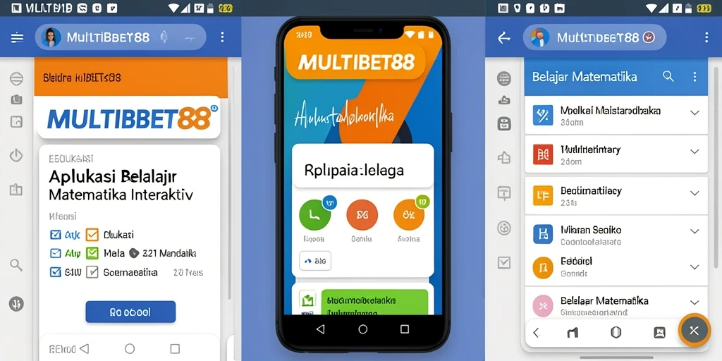 Antarmuka pengguna <strong>MULTIBET88</strong> yang interaktif dan menarik.