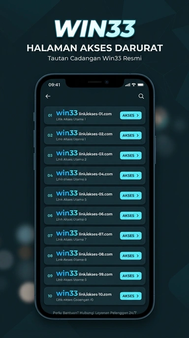 Tampilan link alternatif win33